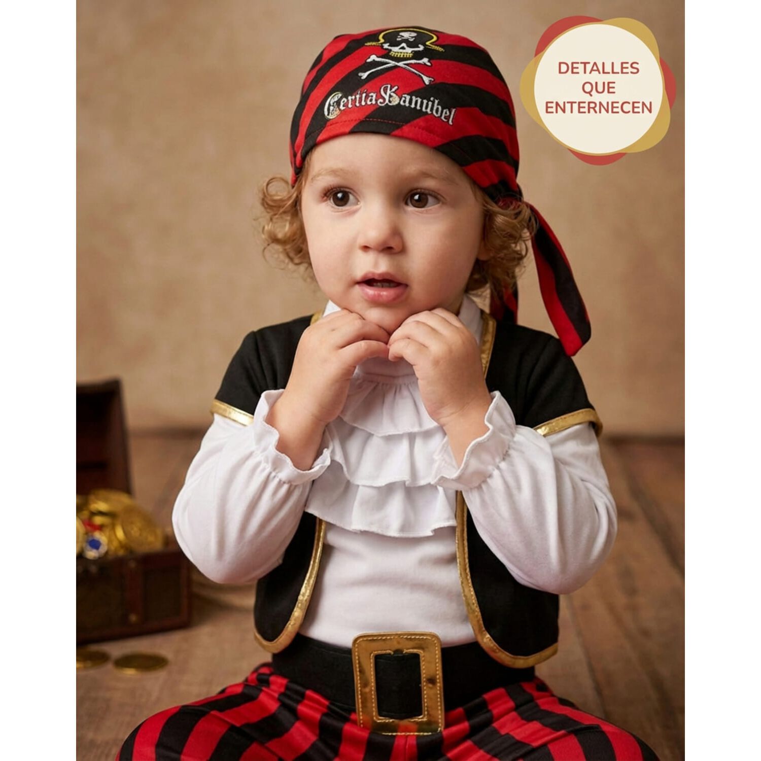 Disfraz Cosplay Pirata Corsario Piratas Infantiles Todos Ni&ntilde;o image number 50.0