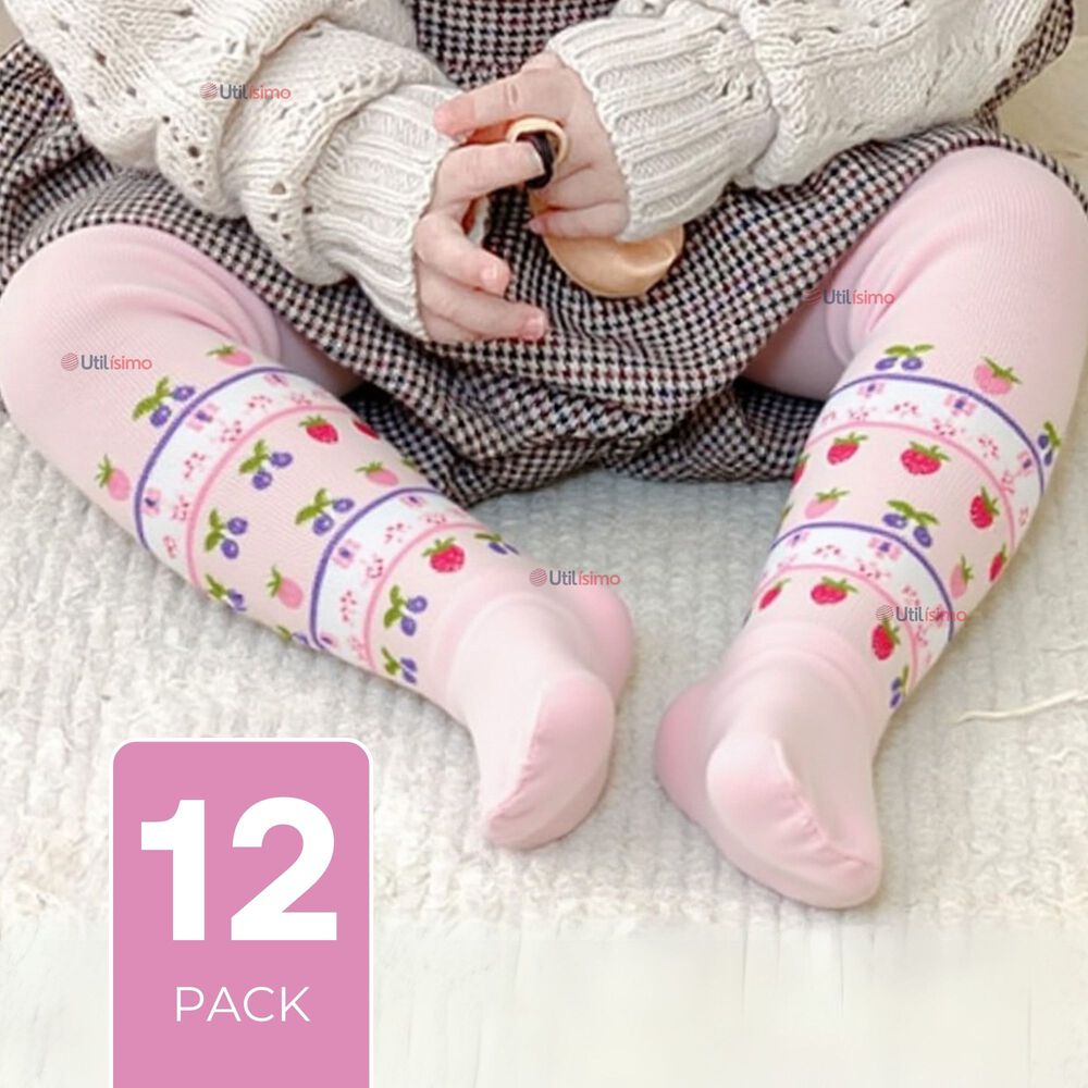 Pack 12 Ballerinas Algod&oacute;n Primera Capa Surtidos Beb&eacute; Ni&ntilde;a image number 0.0