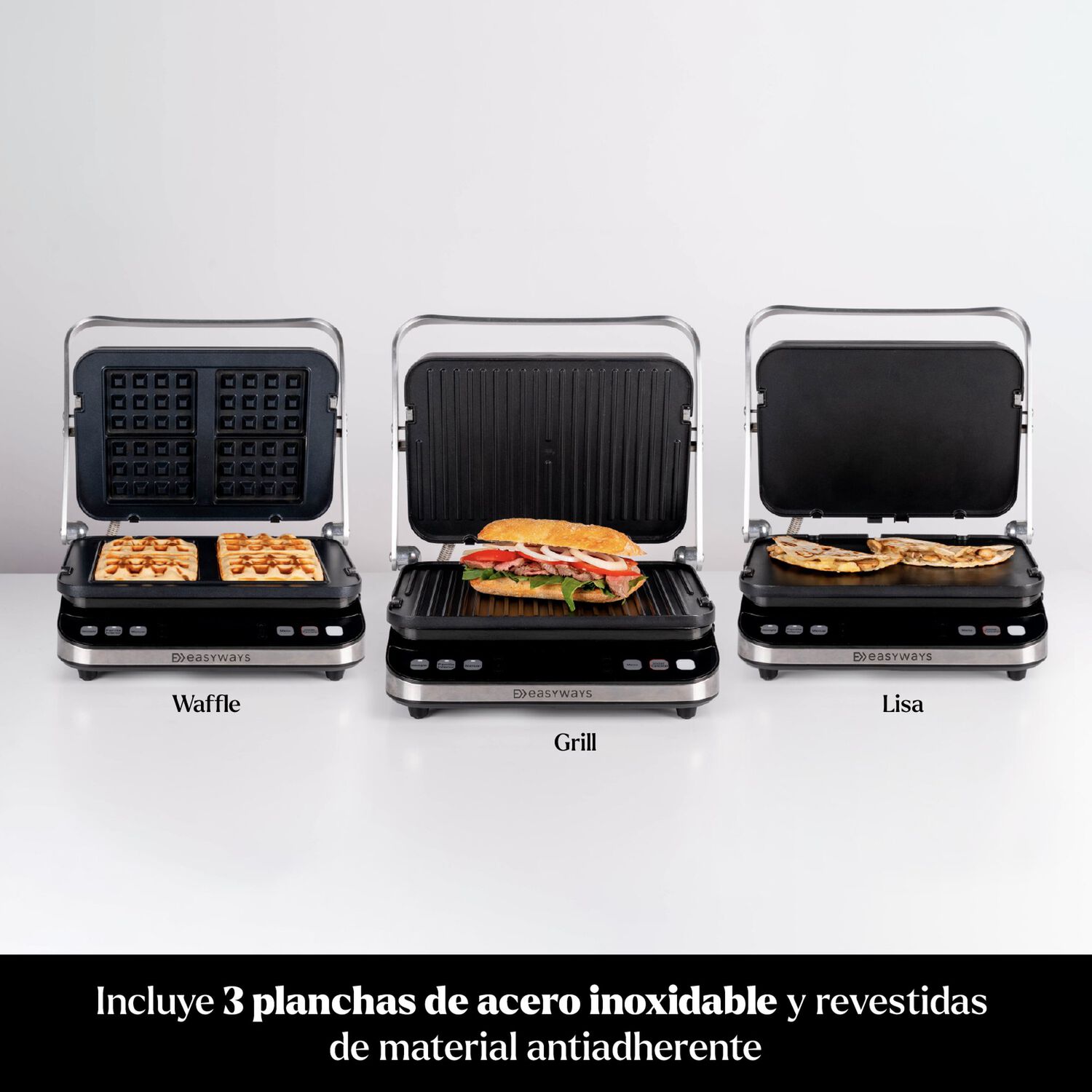 Plancha - Parrilla, Waffles, Sandwich , Panini Let's Grill image number 1.0