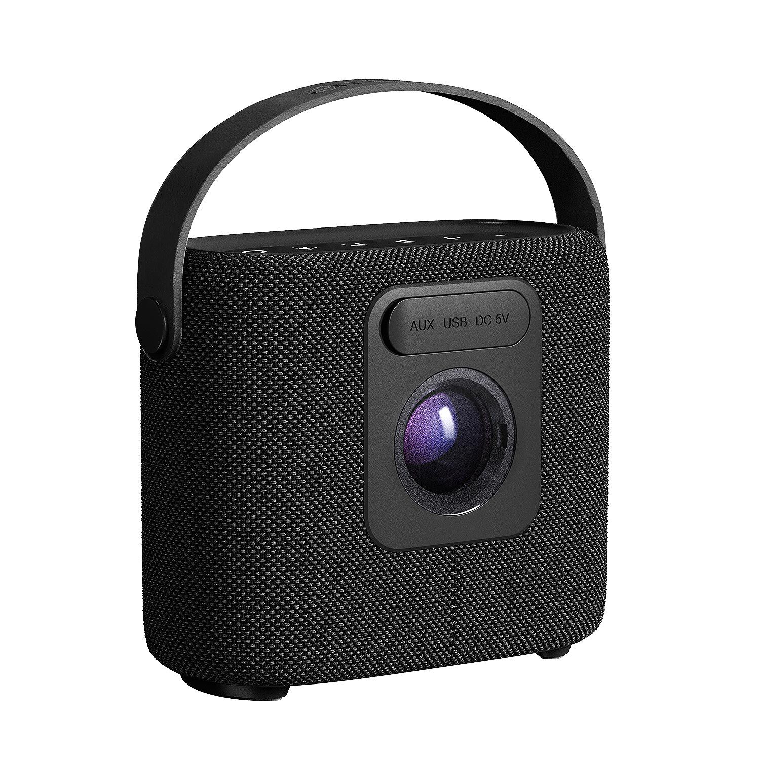 Parlante Inal&aacute;mbrico Bluetooth Port&aacute;til Aiwa 7w Con Luz Aws-s70btb image number 2.0