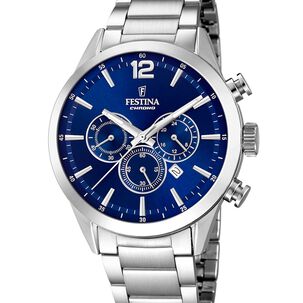 Reloj F20343/7 Festina Azul Hombre Timeless Chronograph
