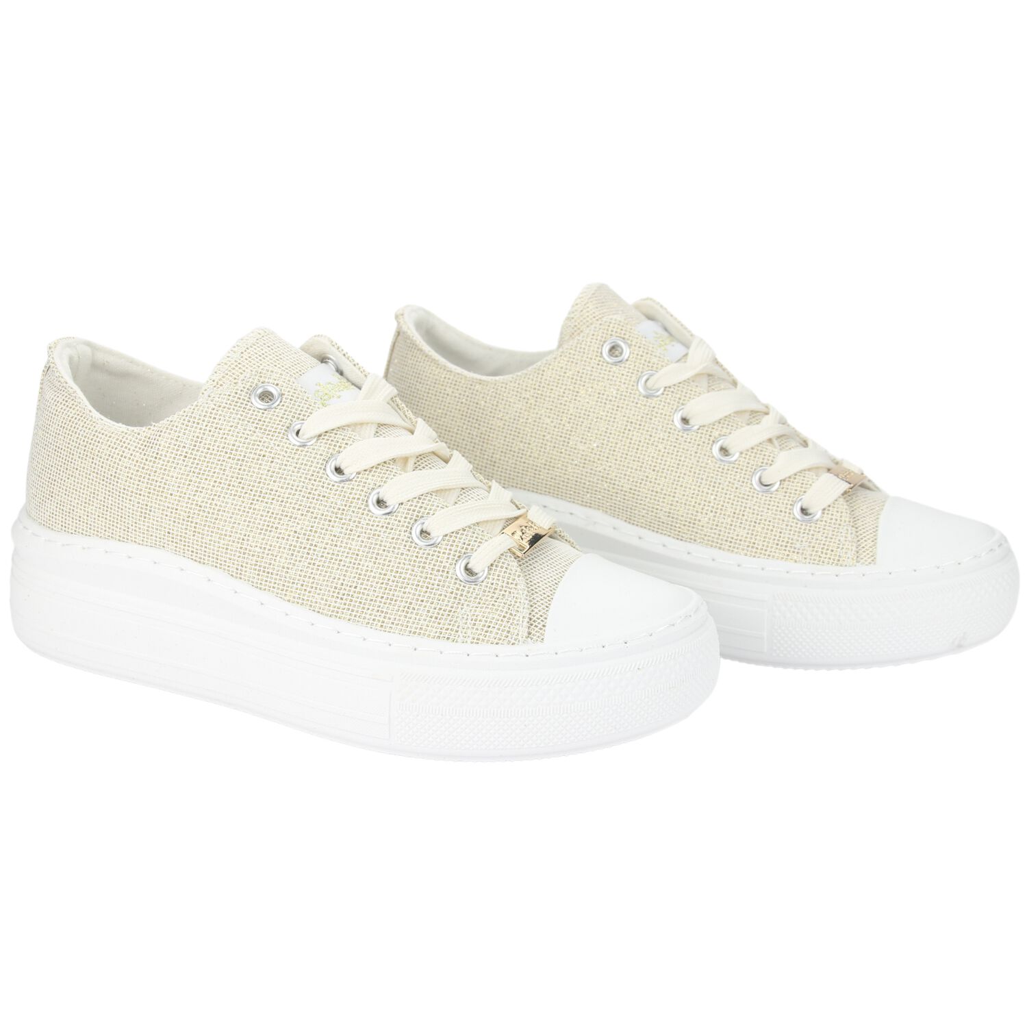 Zapatilla Chalada Mujer Clu-11 Dorado Urbano image number 4.0