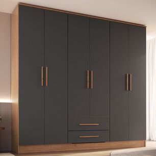 Cl&oacute;set Vekka Home New Pequim / 6 Puertas / 2 Cajones