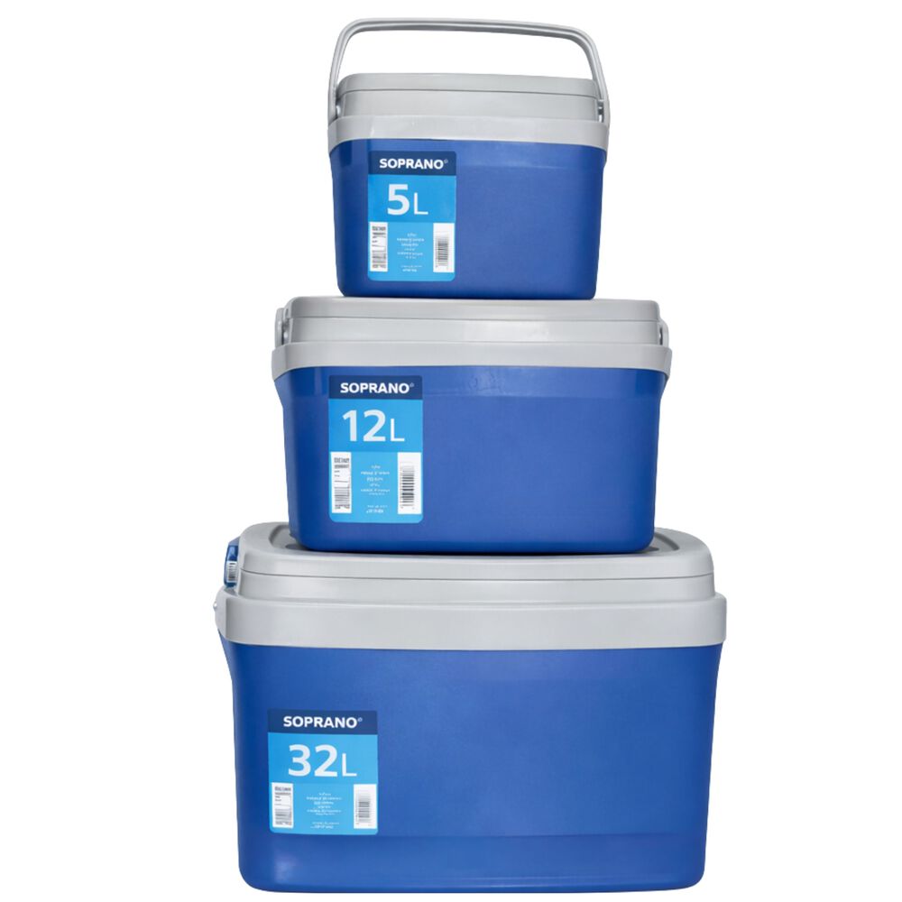 Pack Nevera Cooler 3x1 Deluxe Edition Soprano 32l/12l/5l Bl image number 3.0
