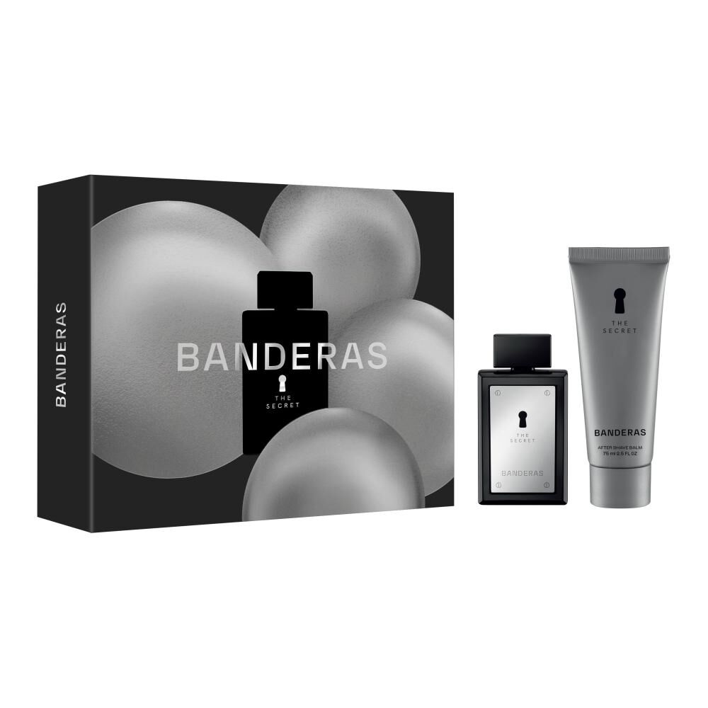 Estuche Banderas Hombre The Secret Eau De Toilette 50 Ml + Balsamo After Shave 75 Ml image number 0.0