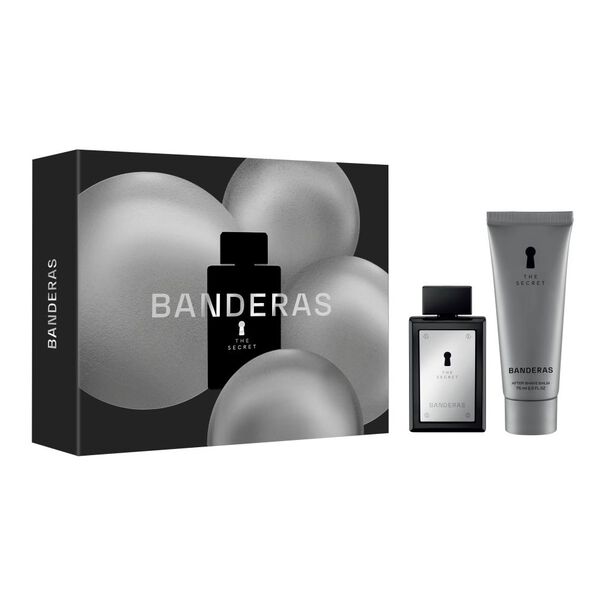 Estuche Banderas Hombre The Secret Eau De Toilette 50 Ml + Balsamo After Shave 75 Ml