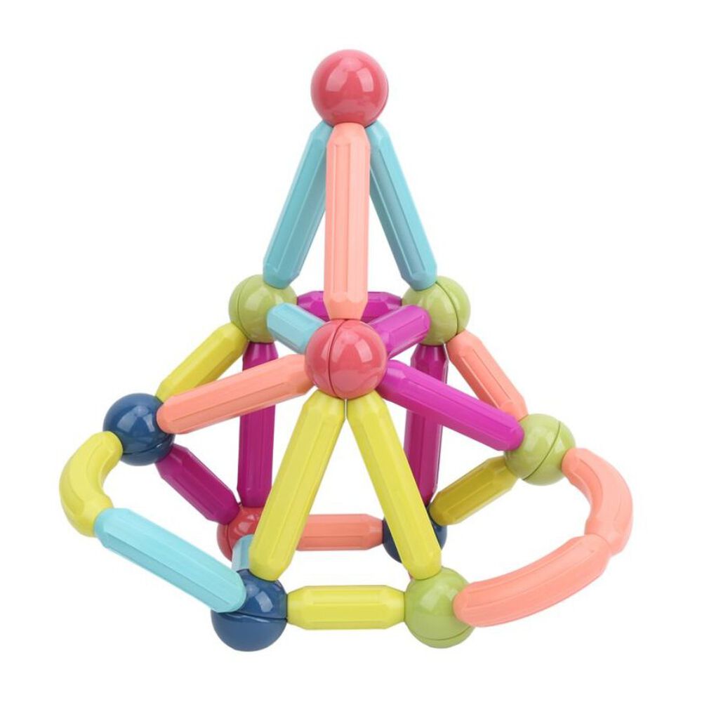 Bloques Magneticos Juguete Construccion Infantil 42 Pcs image number 0.0