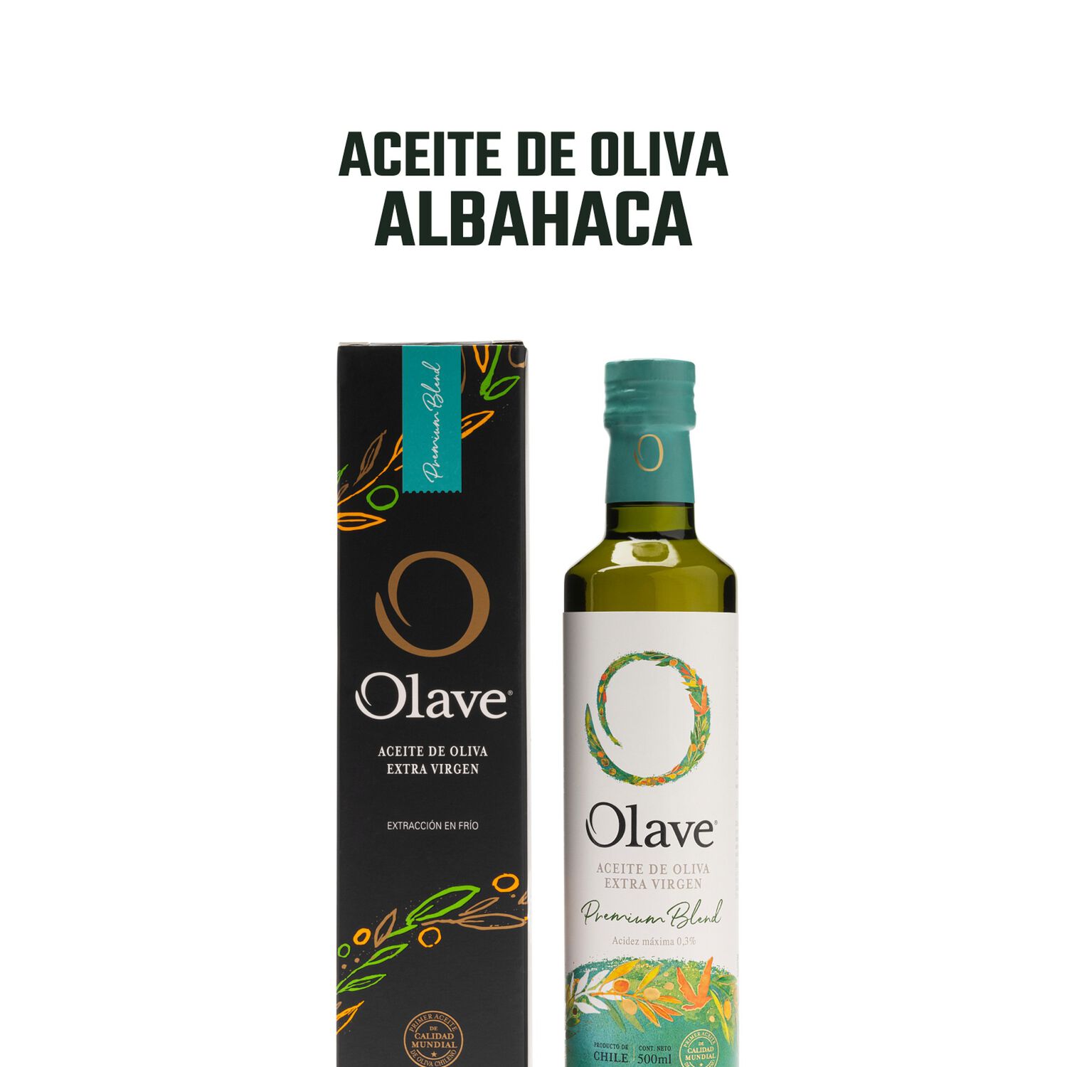 Aceite De Oliva Extra Virgen Olave Premium C. Negro 1x500ml image number 2.0