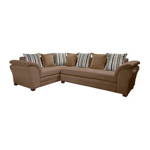 Sofá Seccional Izquierdo Living Factory New Capri / 6 Cuerpos
