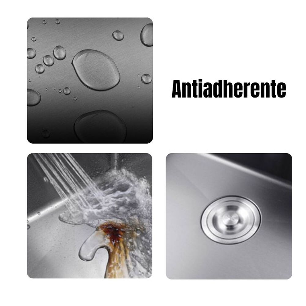 Lavaplatos Mate Acero Inoxidable 44x28 Encastre image number 5.0