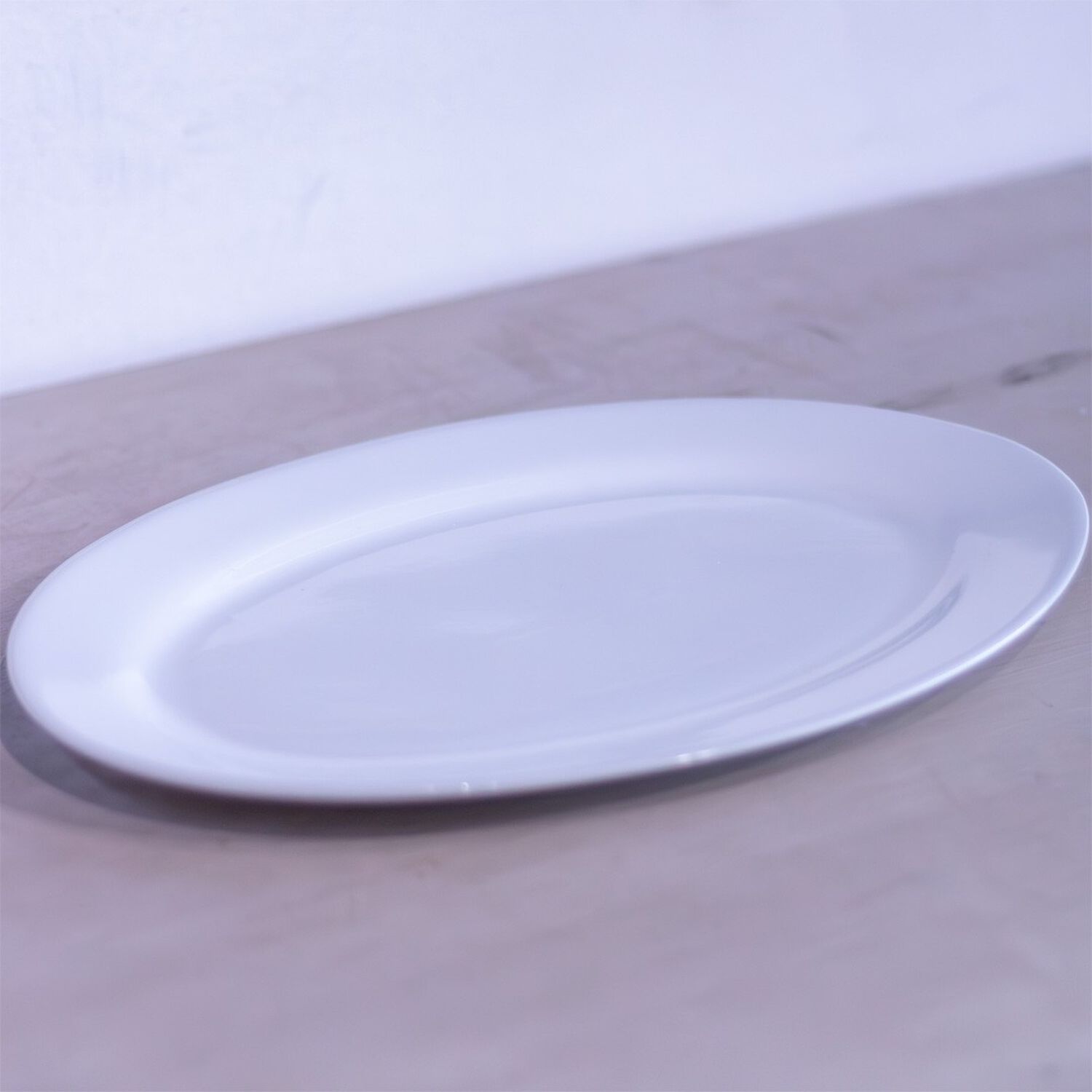 Set De 6 Plato Ovalado Porcelana 30 Cm Linea Tower image number 3.0
