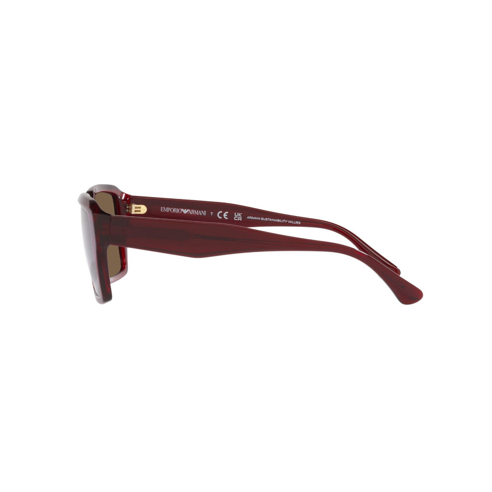 Lentes De Sol Rojo Emporio Armani image number 3.0