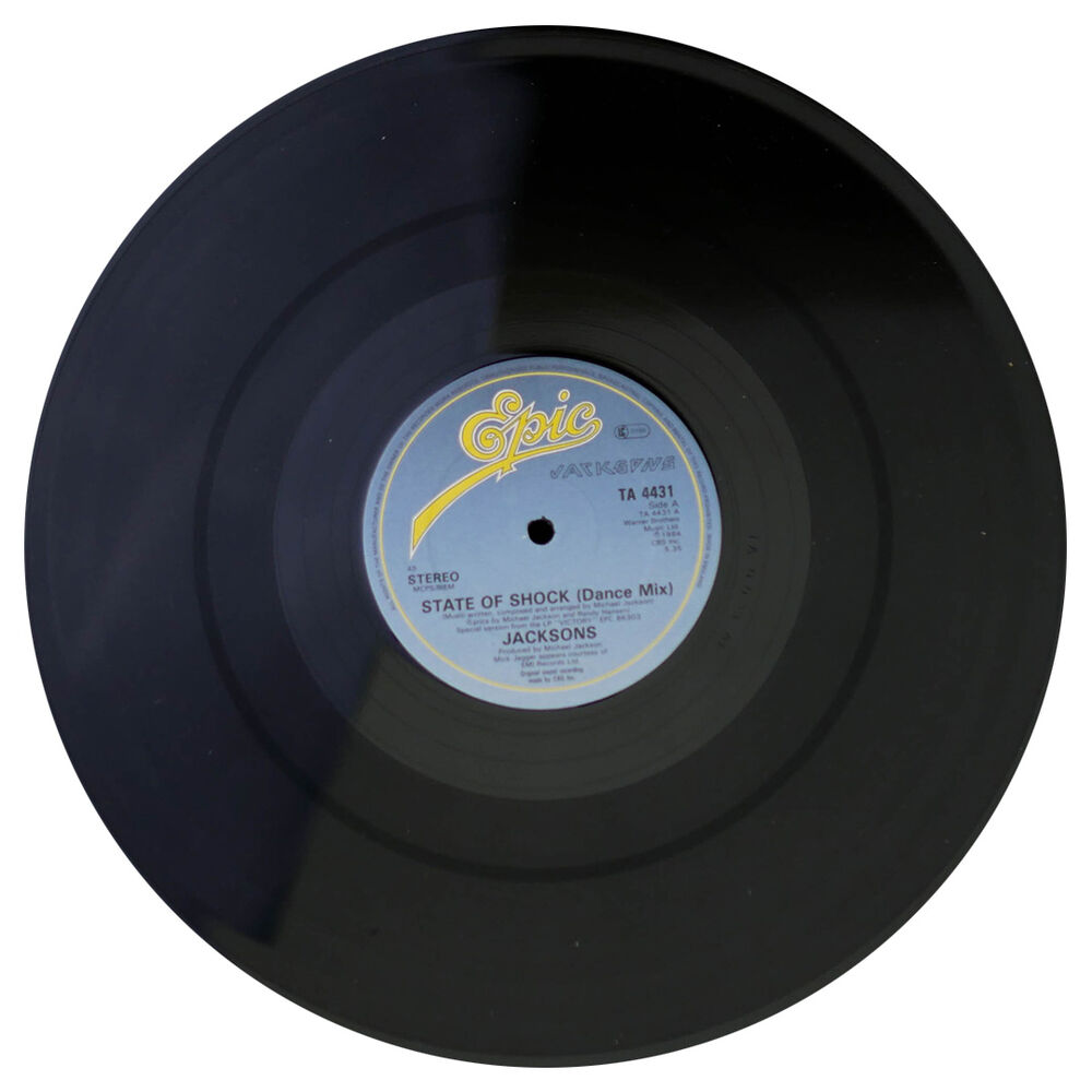 Jacksons - State Of Shock | 12" Maxi Single Usado image number 2.0