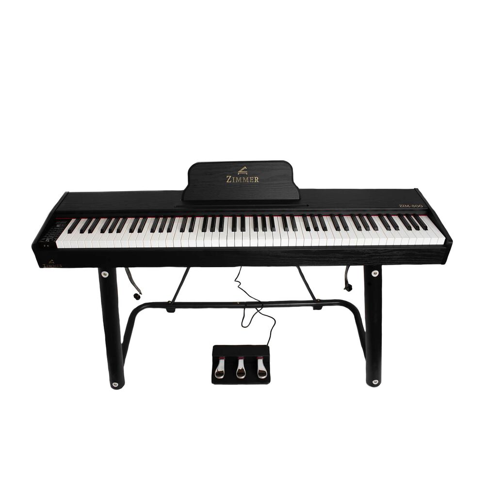 Piano Digital Portable Zimmer Negro Zim-800-bk image number 0.0