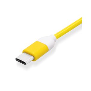 Cable De Datos Type-c Reforzado Pantone Android Auto Yellow