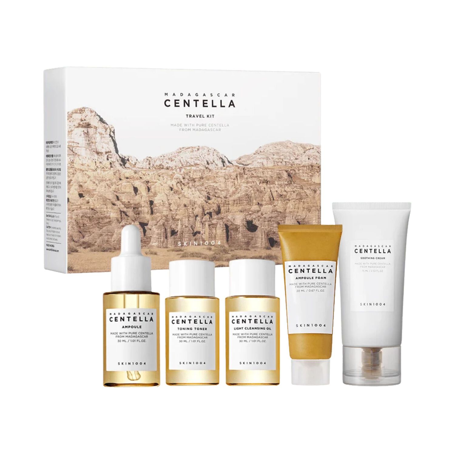 Madagascar Centella Travel Kit image number 1.0