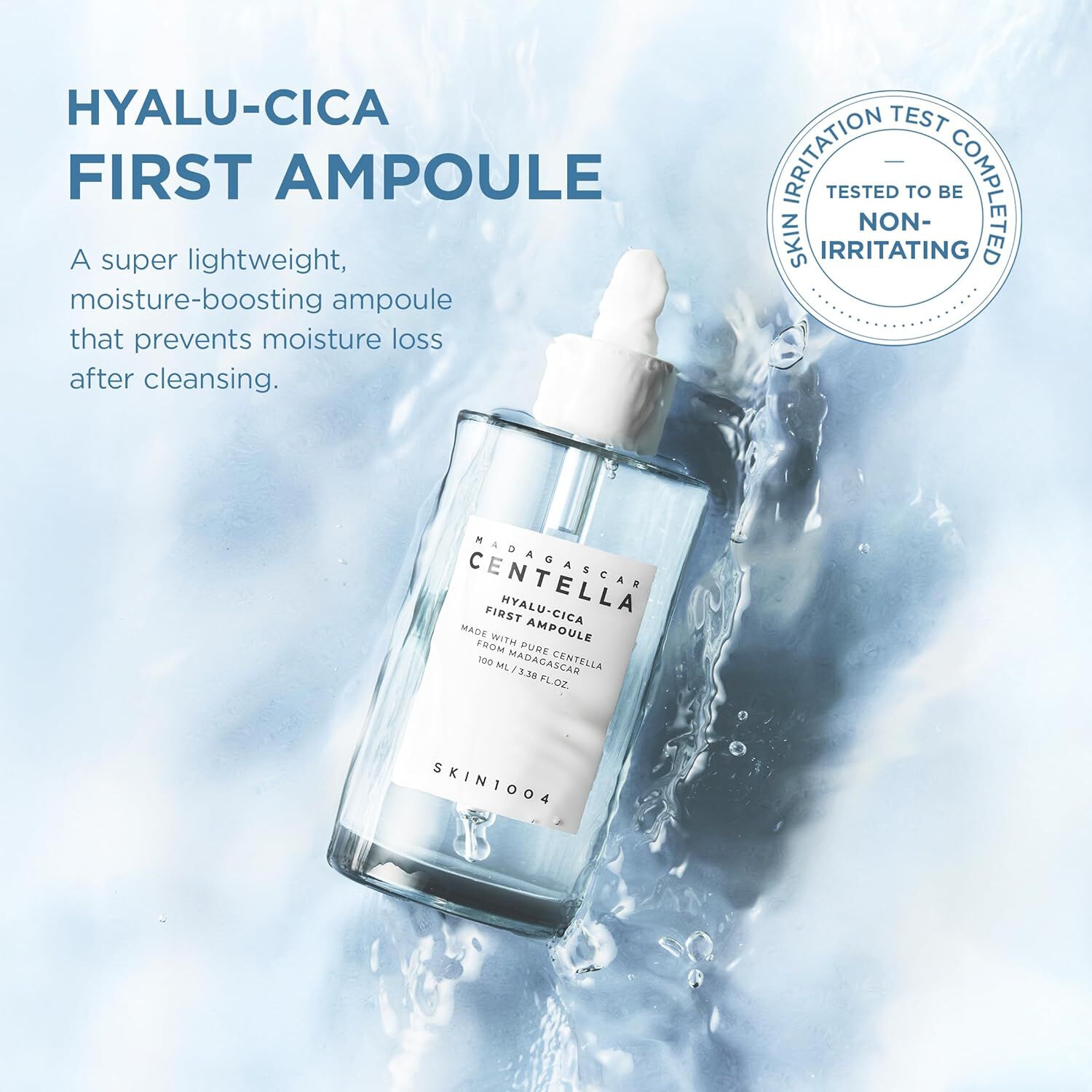 Madagascar Centella Hyalu-cica First Ampoule (skin1004) - 50ml Serum Hidratante Centella Asi&aacute;tica Y &Aacute;cido Hialur&oacute;nico image number 6.0