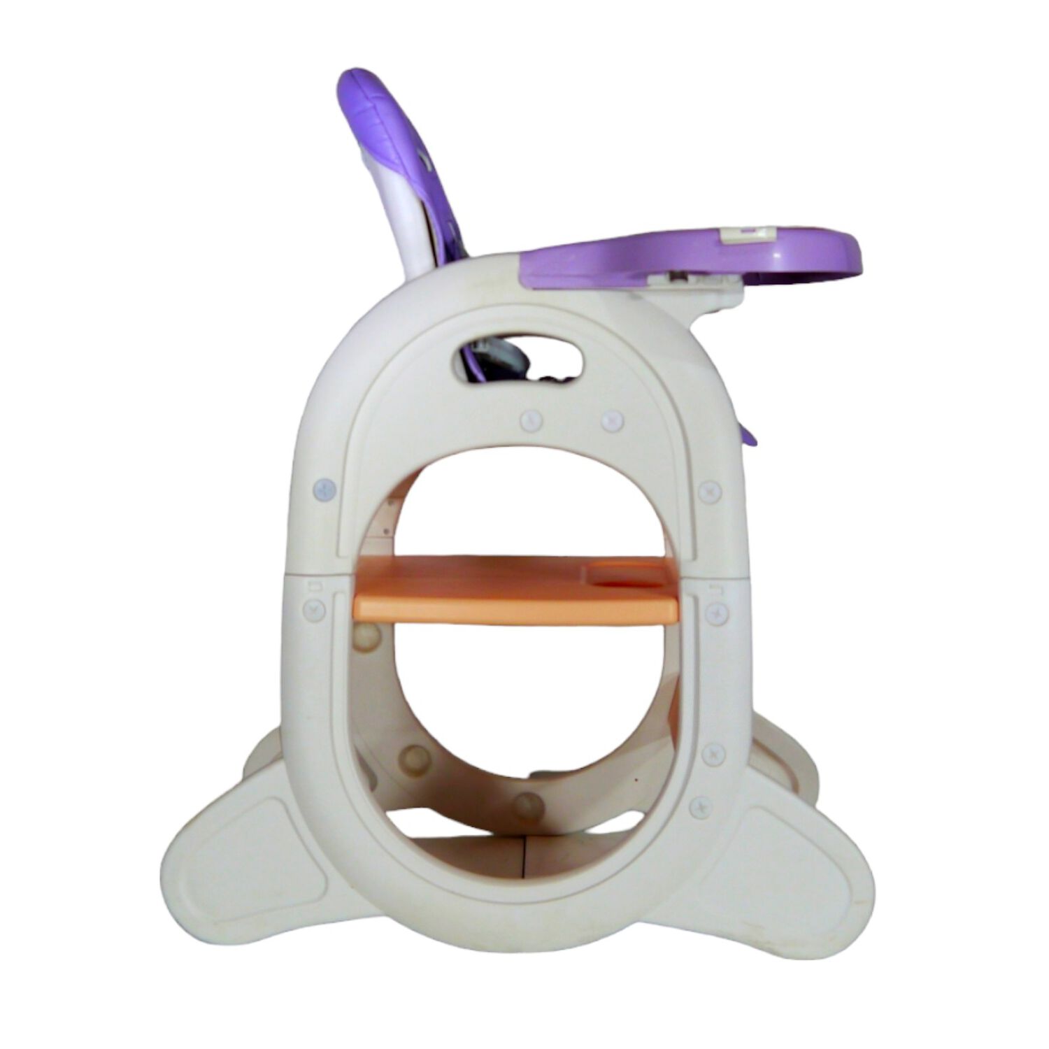 Silla De Comer Para Bebe 2 En 1 (silla + Mesa) Lila image number 2.0