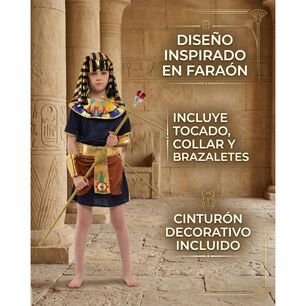 Disfraz Faraon Egipcio Infantil