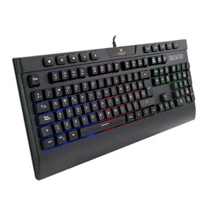 Teclado Gamer Usb Rgb Negro Inception