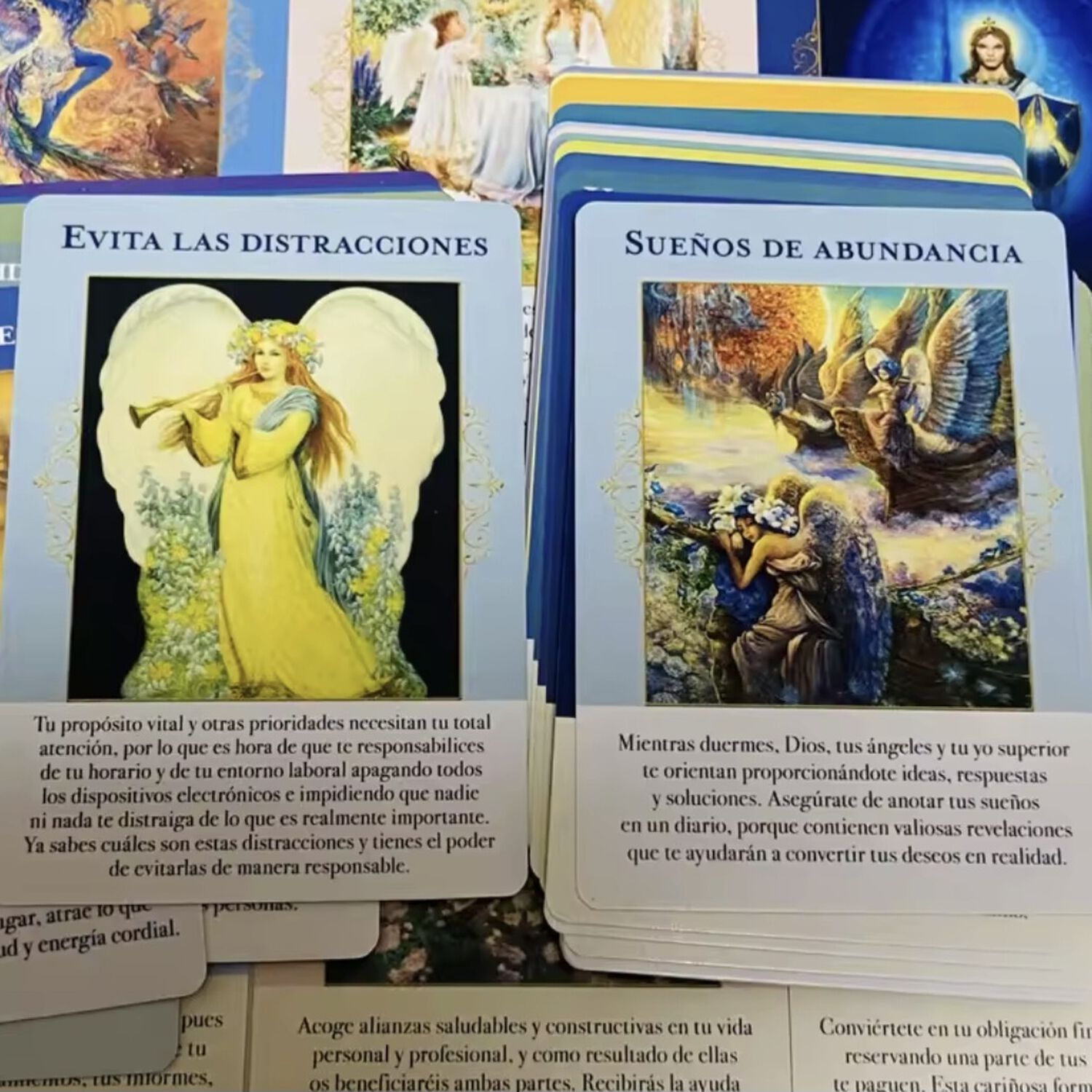 Oraculo Cartas Angeles De Abundancia En Espanol image number 7.0