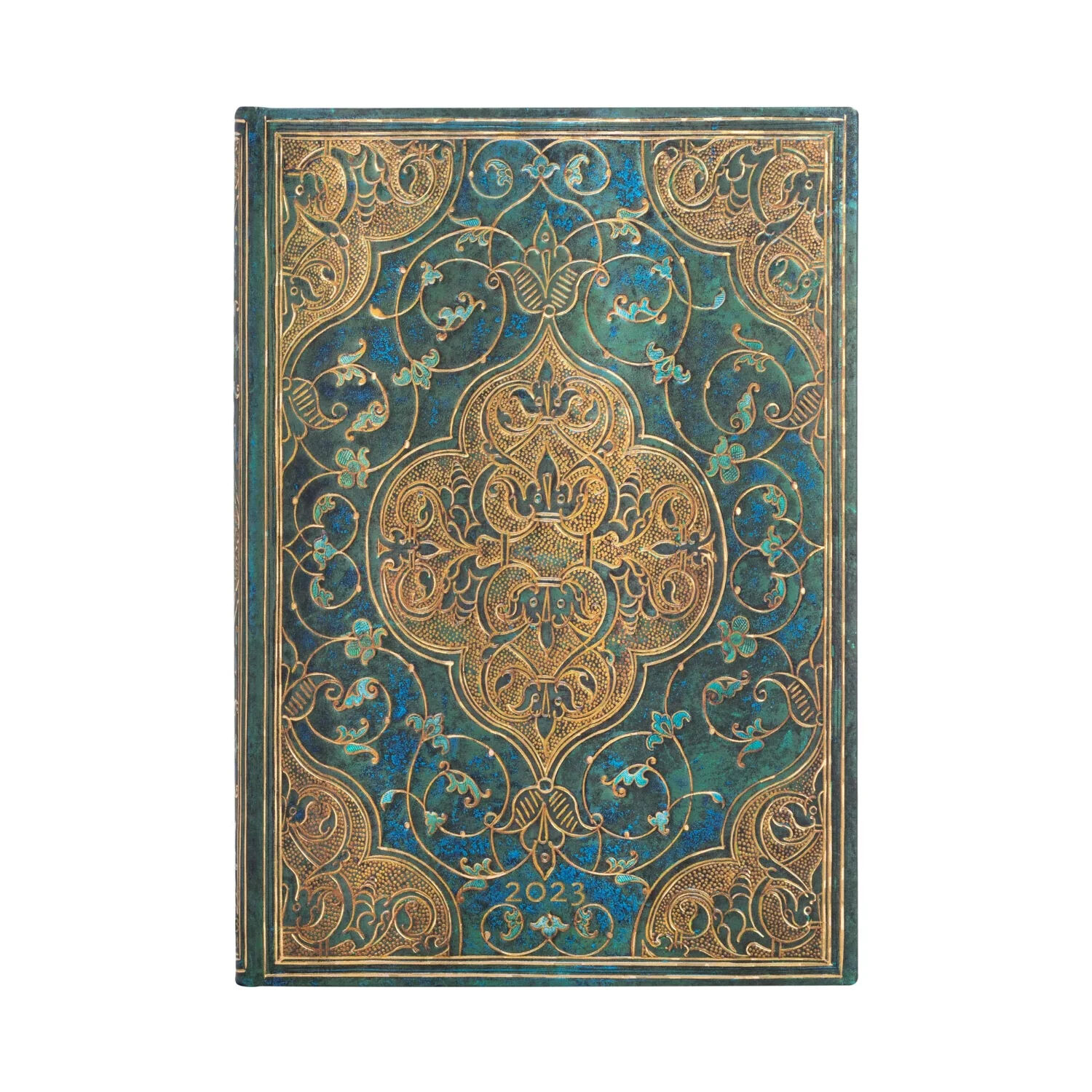 Agenda 2023 Turquesa Turquoise T.dura Vista Semana Midi