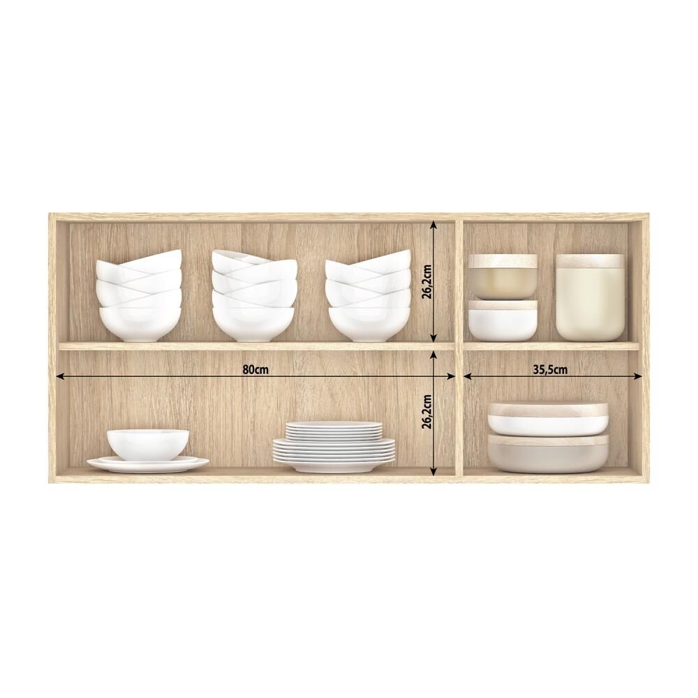 Mueble De Cocina Aereo Mia Vekkahome 12o Cm image number 2.0