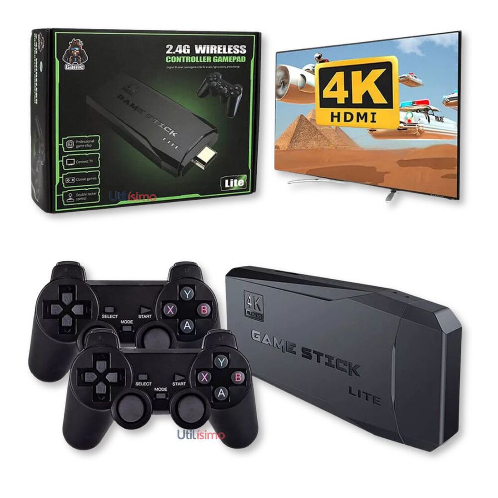 Videojuego Game Stick Lite 4k 64gb Hdmi Con 2 Joystick Inalámbricos image number 5.0