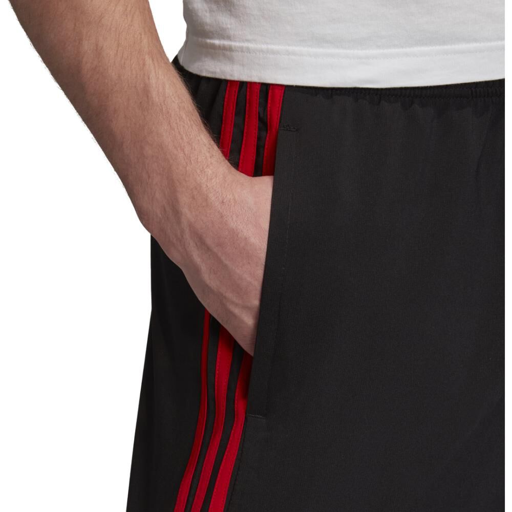 Short Deportivo Hombre Adidas Essentials 3 Stripes 7in Chelsea image number 4.0