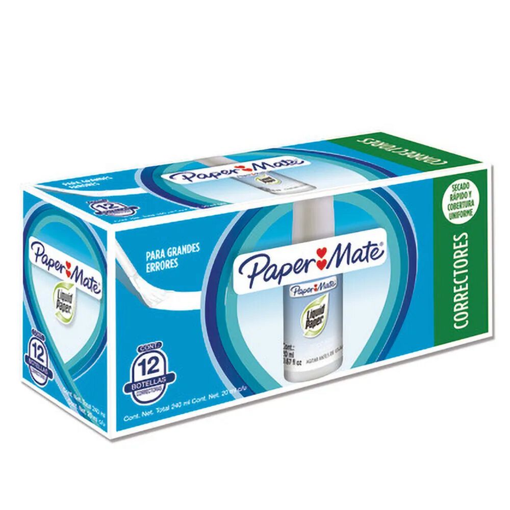 Liquid Paper Botella 20 Ml Paper Mate Blanco Secado R&aacute;pido image number 4.0