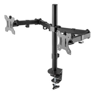 Soporte De Monitor Para 2 Pantallas Hasta 32" Reforzado