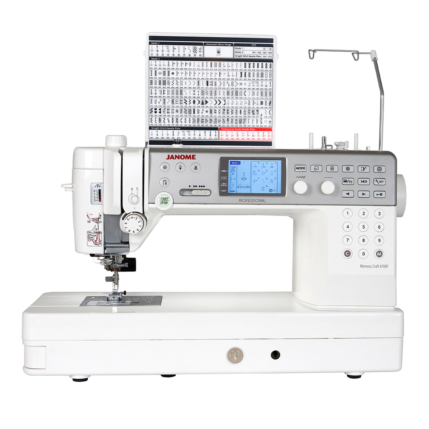 M&aacute;quina De Coser Profesional Janome Mc6700p image number 1.0