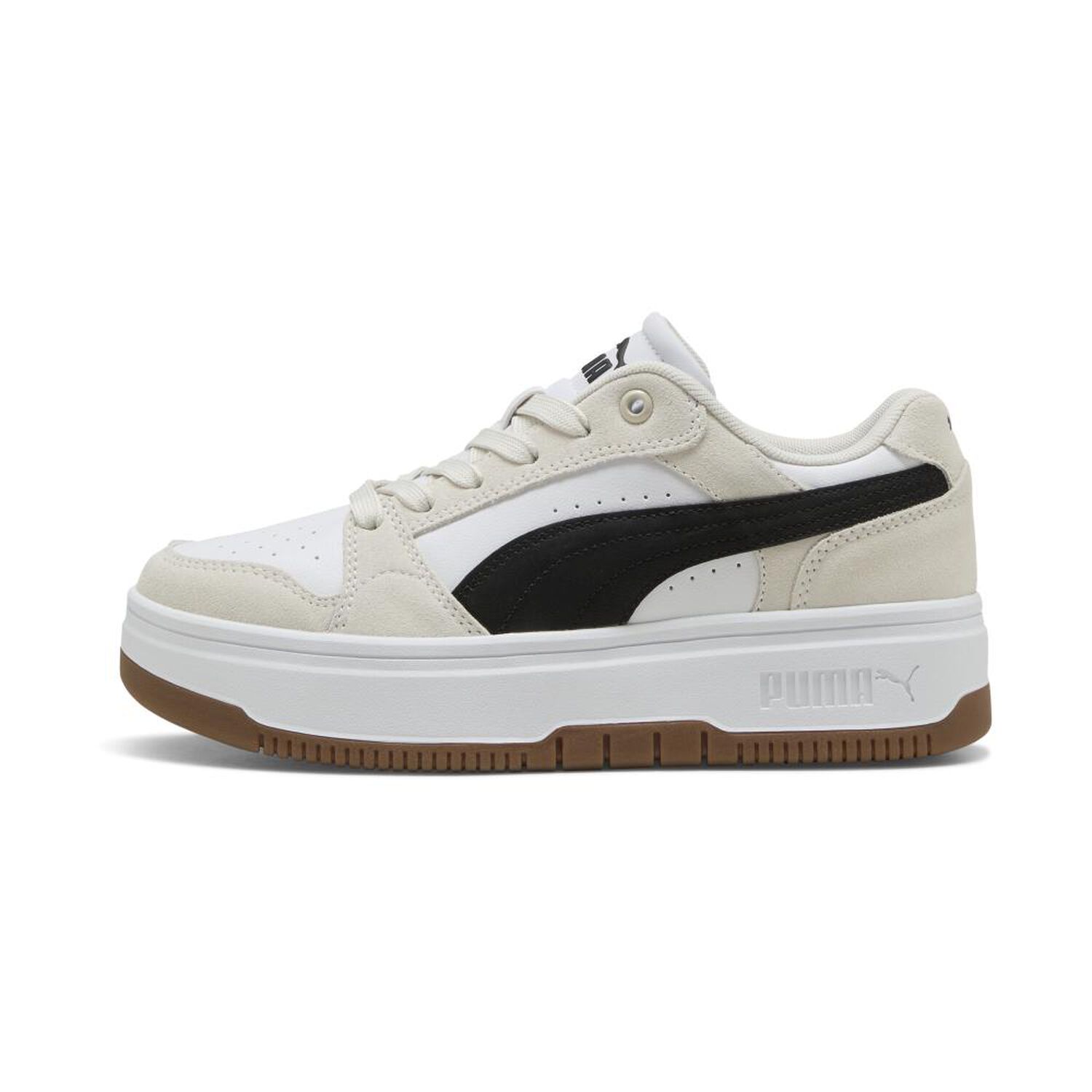 Zapatilla Urbana Mujer Puma Rebound Beige image number 0.0
