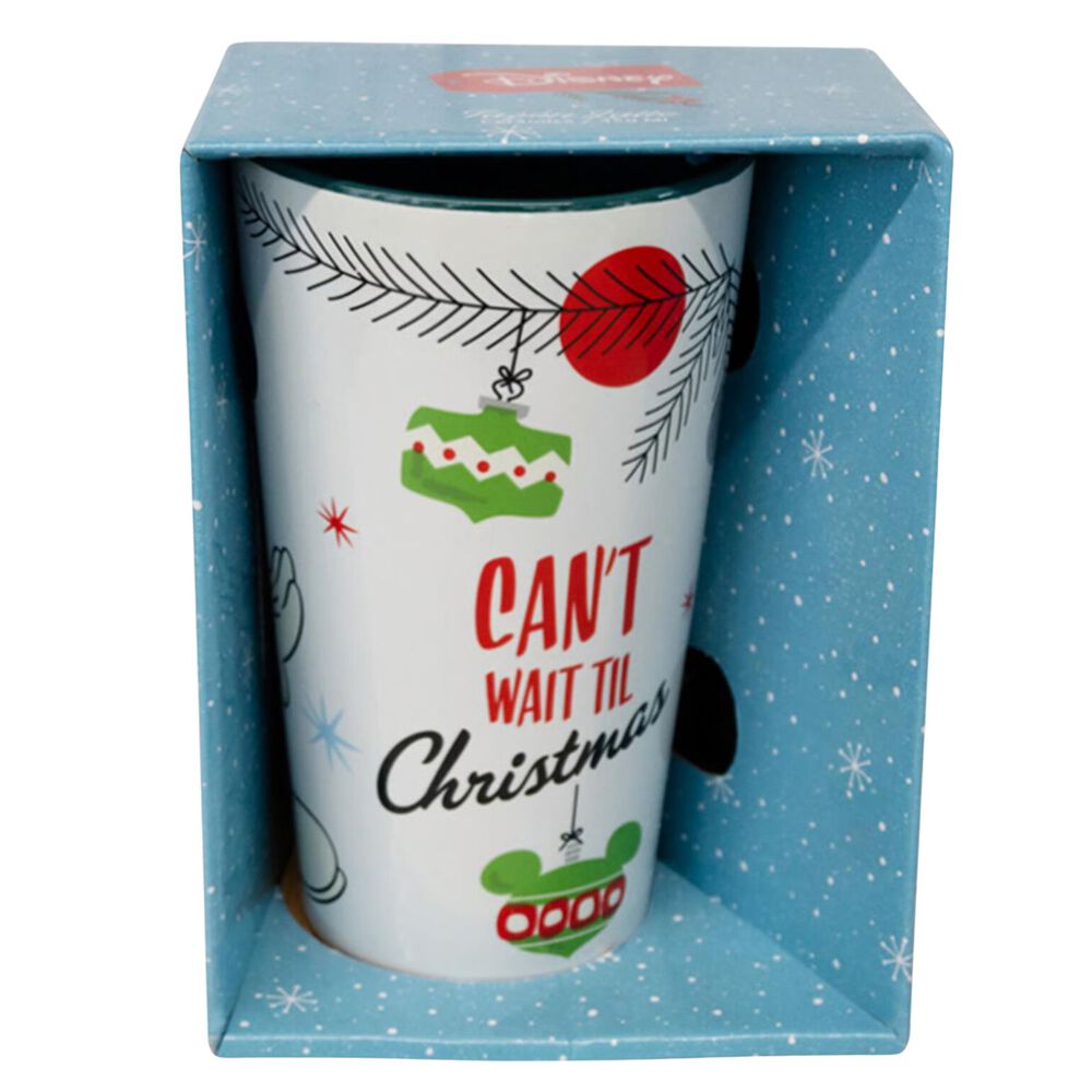 Tazon Diseño Navideño Raton Dibujo Animado De 450ml Ceramica image number 2.0