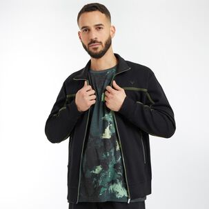 Polerón Regular Cuello Alto Hombre Az Black