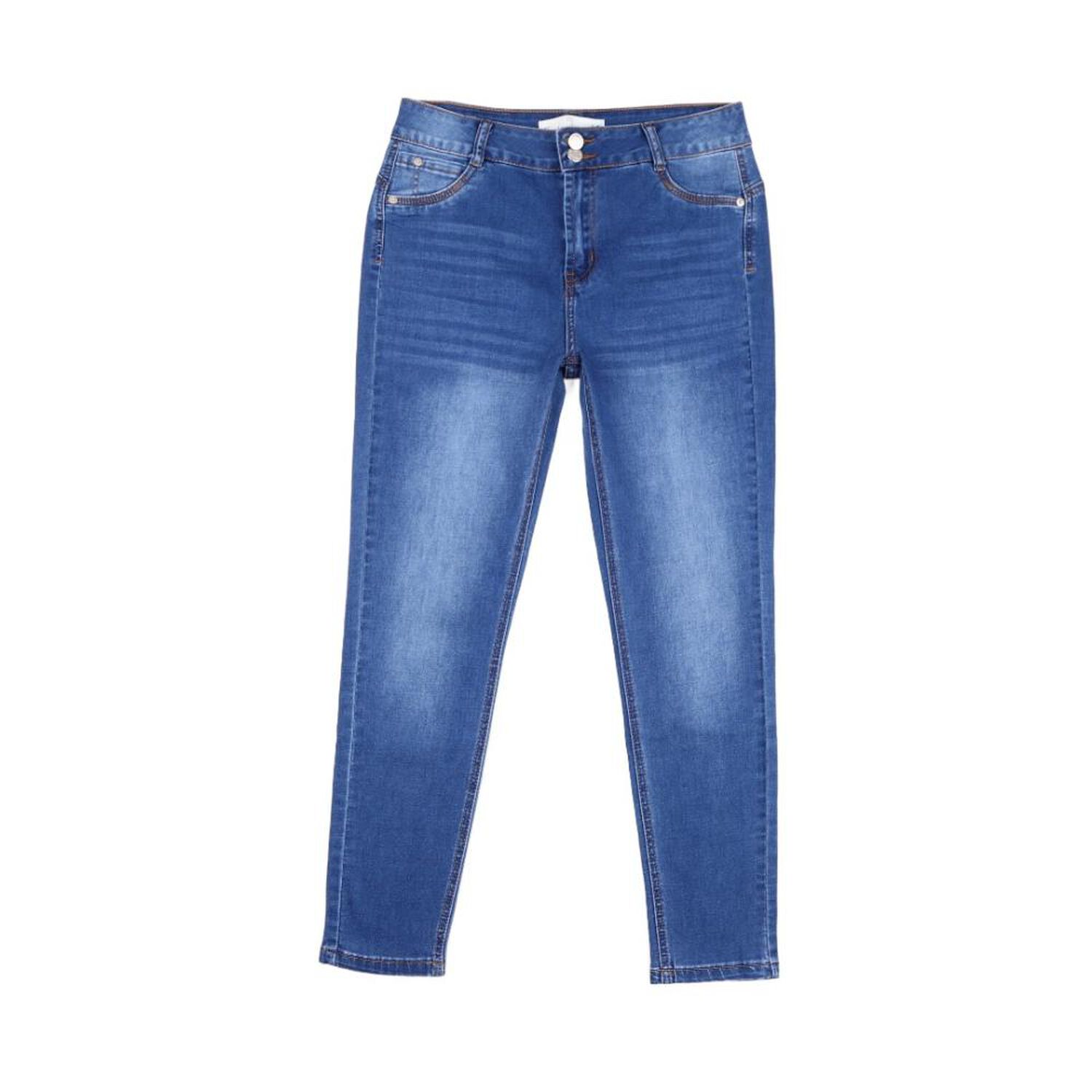 Jeans Leggins Tiro Alto Push Up Mujer Freedom image number 0.0