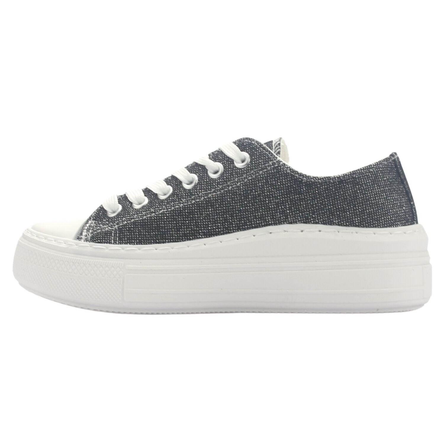 Zapatilla Chalada Mujer Clu-11 Negro Urbano image number 2.0