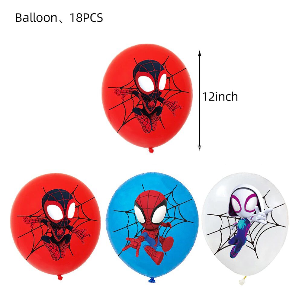 Pack Cumpleaños Spiderman Miles Morales Spiderverse image number 3.0