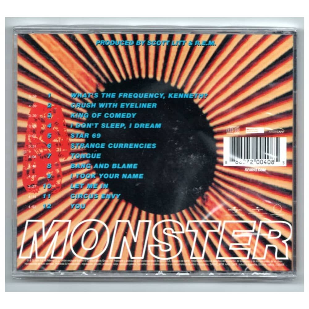 R. E. M. - Monster | Cd image number 1.0