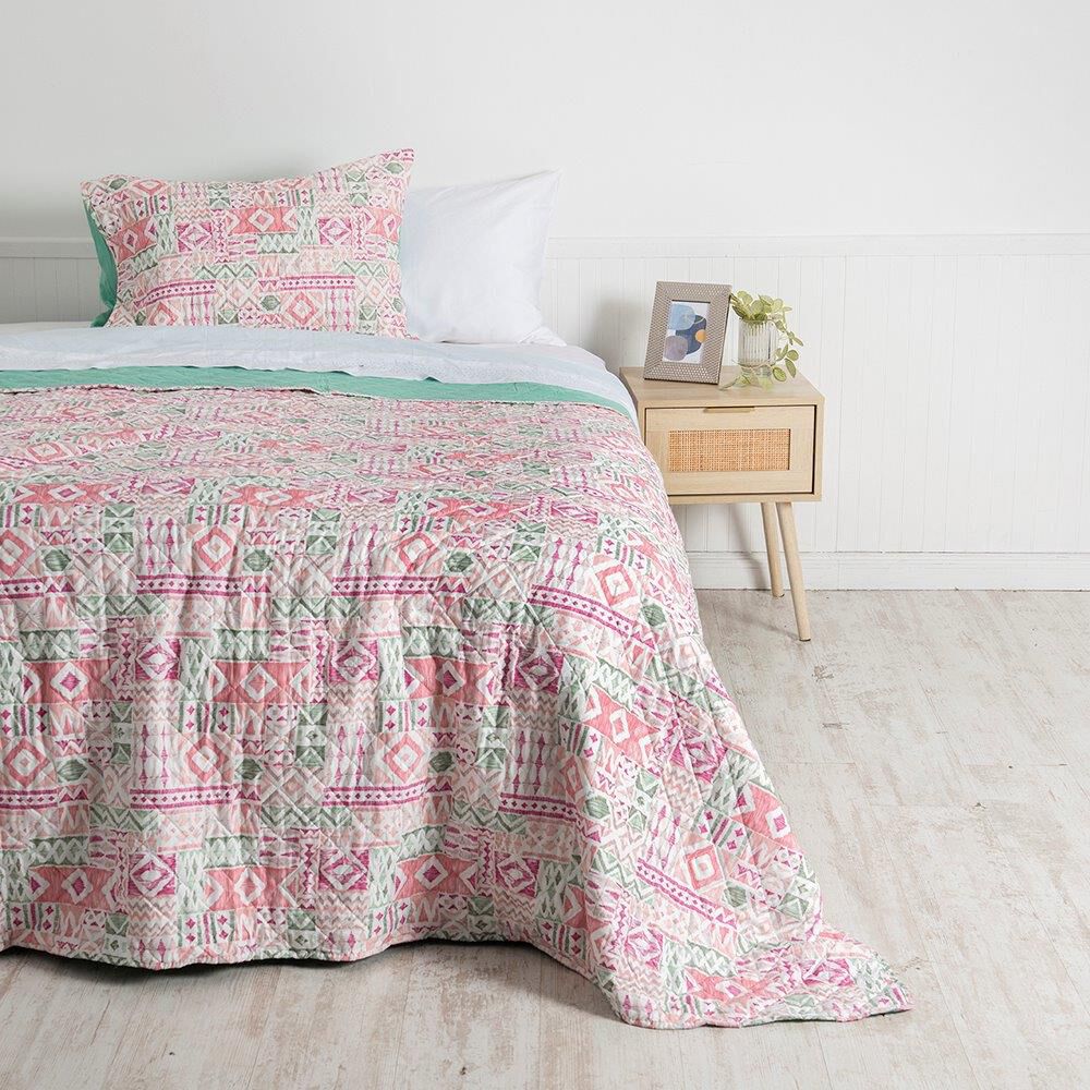 Cubrecama Quilt Cosido Patchwork 1.5 Plazas Kiddo image number 0.0