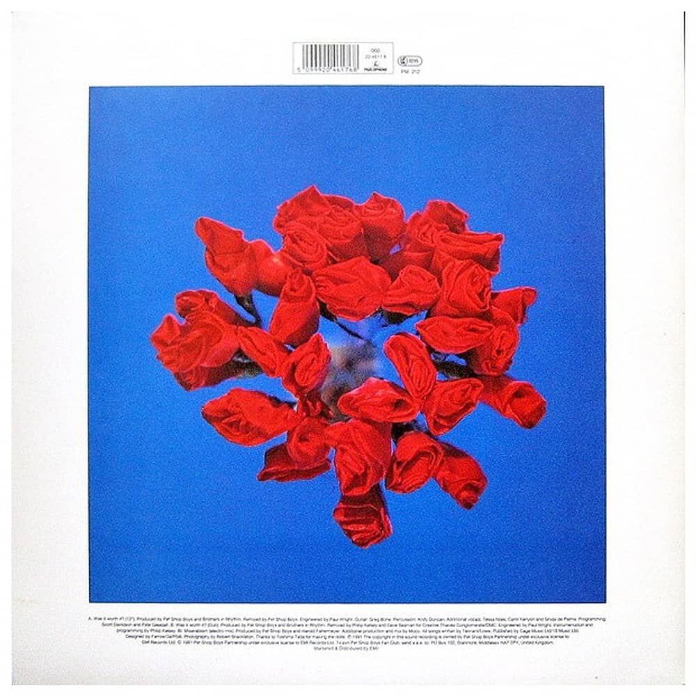 Pet Shop Boys - Was It Worth It? | 12" Maxi Single Vinilo Usado image number 1.0