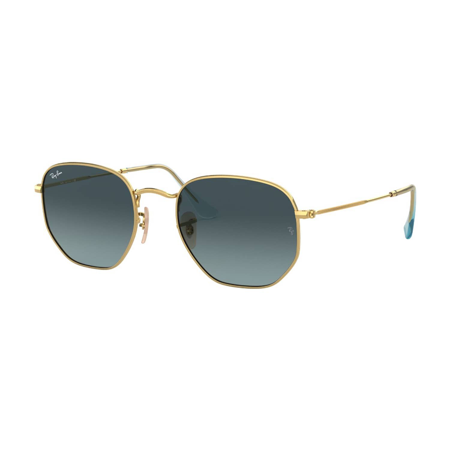 Lentes De Sol Hexagonal Dorado Ray-ban image number 1.0