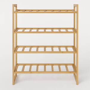 Estante Organizador De Zapatos 80x70x25cm 4 Niveles Zapatero