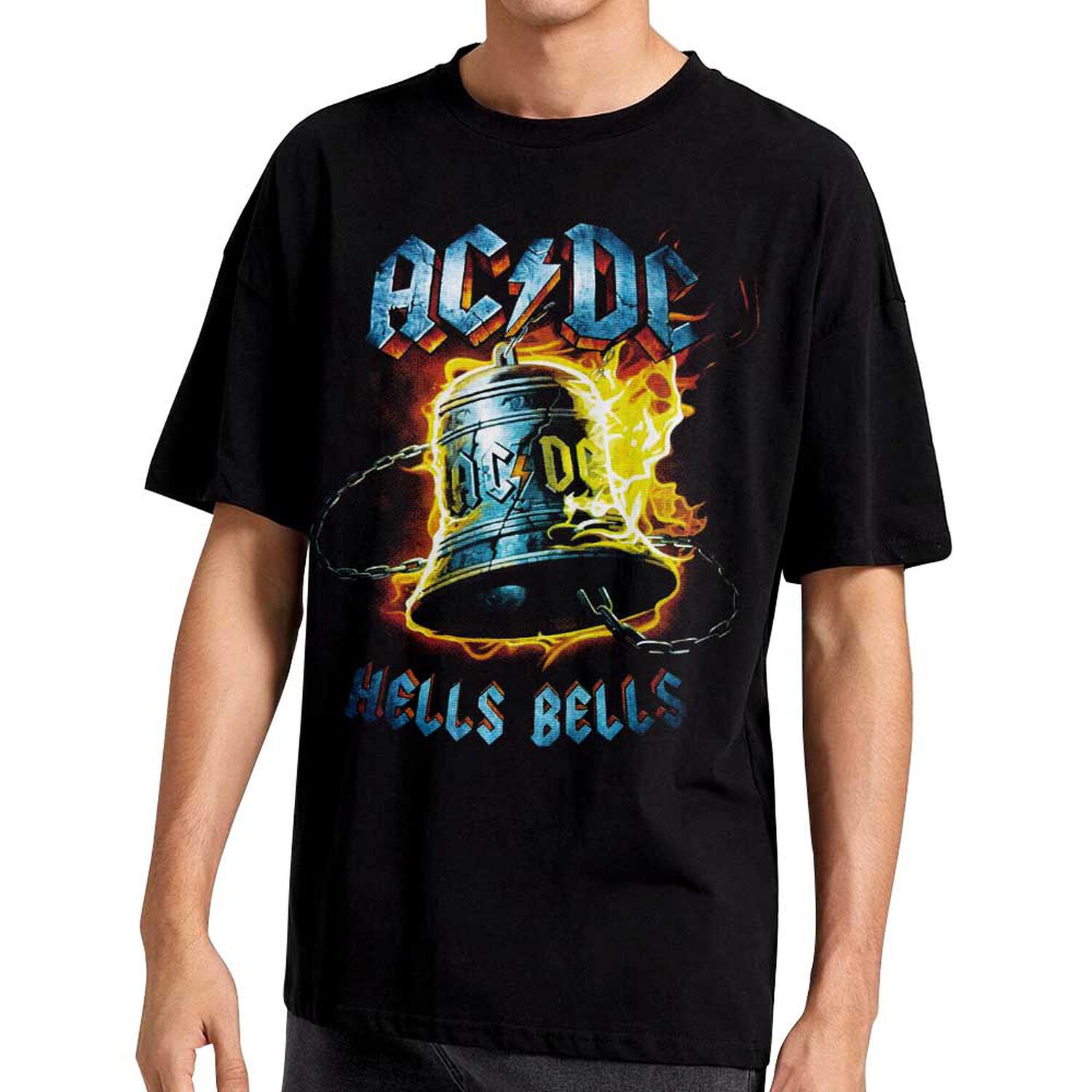 Polera Estampada Ac Dc Hell Bells Rock image number 0.0