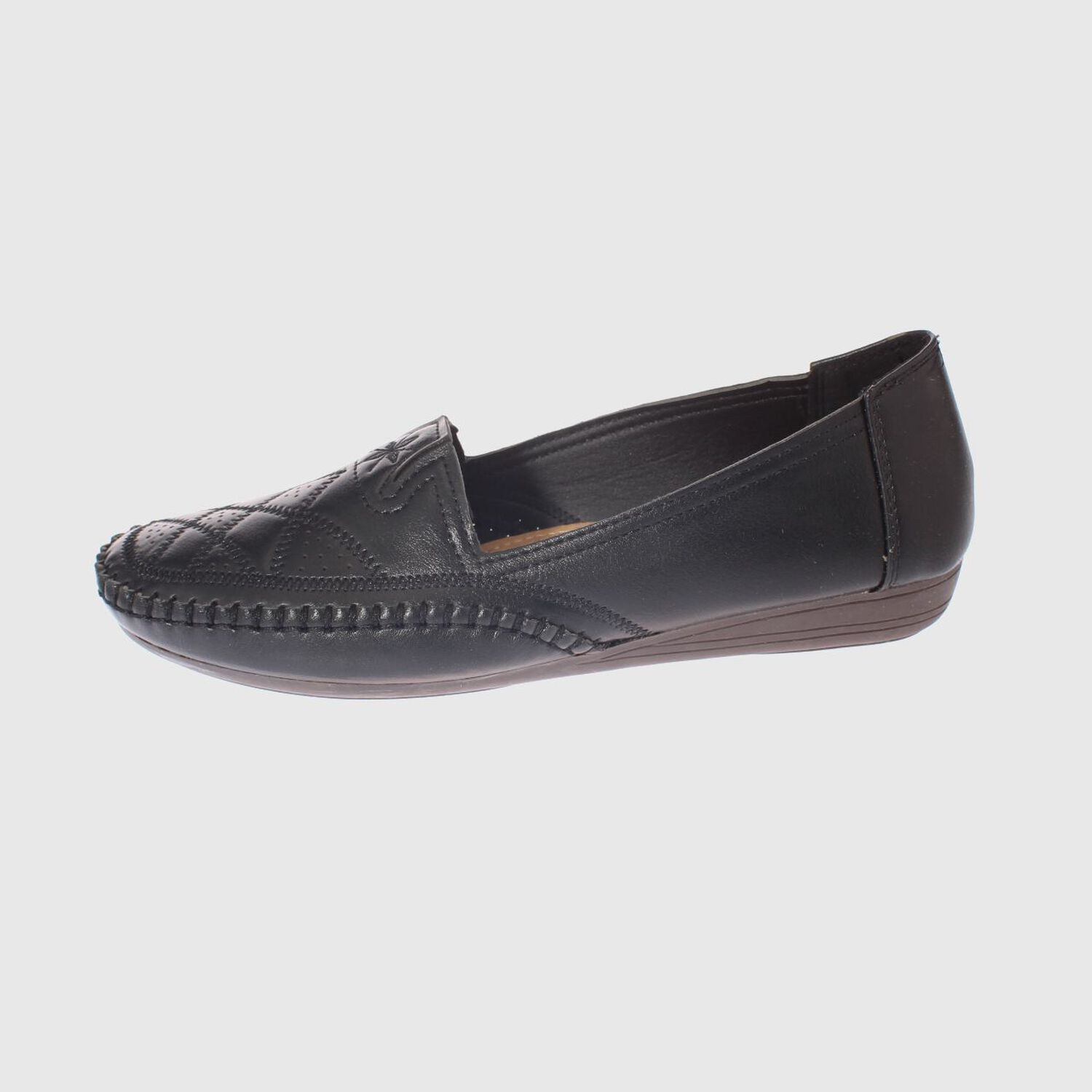 Mocas&iacute;n Negro Modelo Italiano Art. 5ask64248black image number 1.0