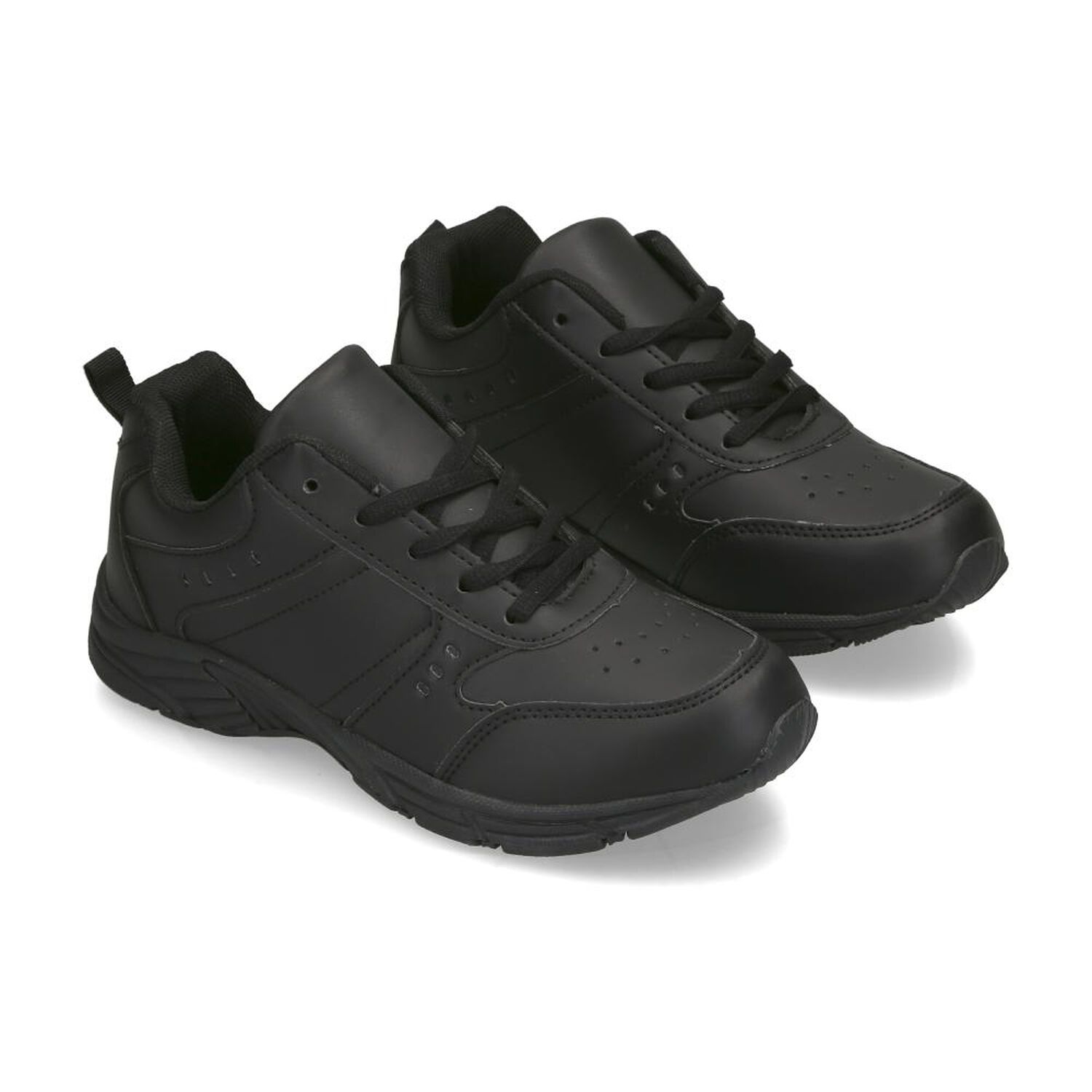 Zapato Escolar Legal Street Unisex Negro image number 1.0