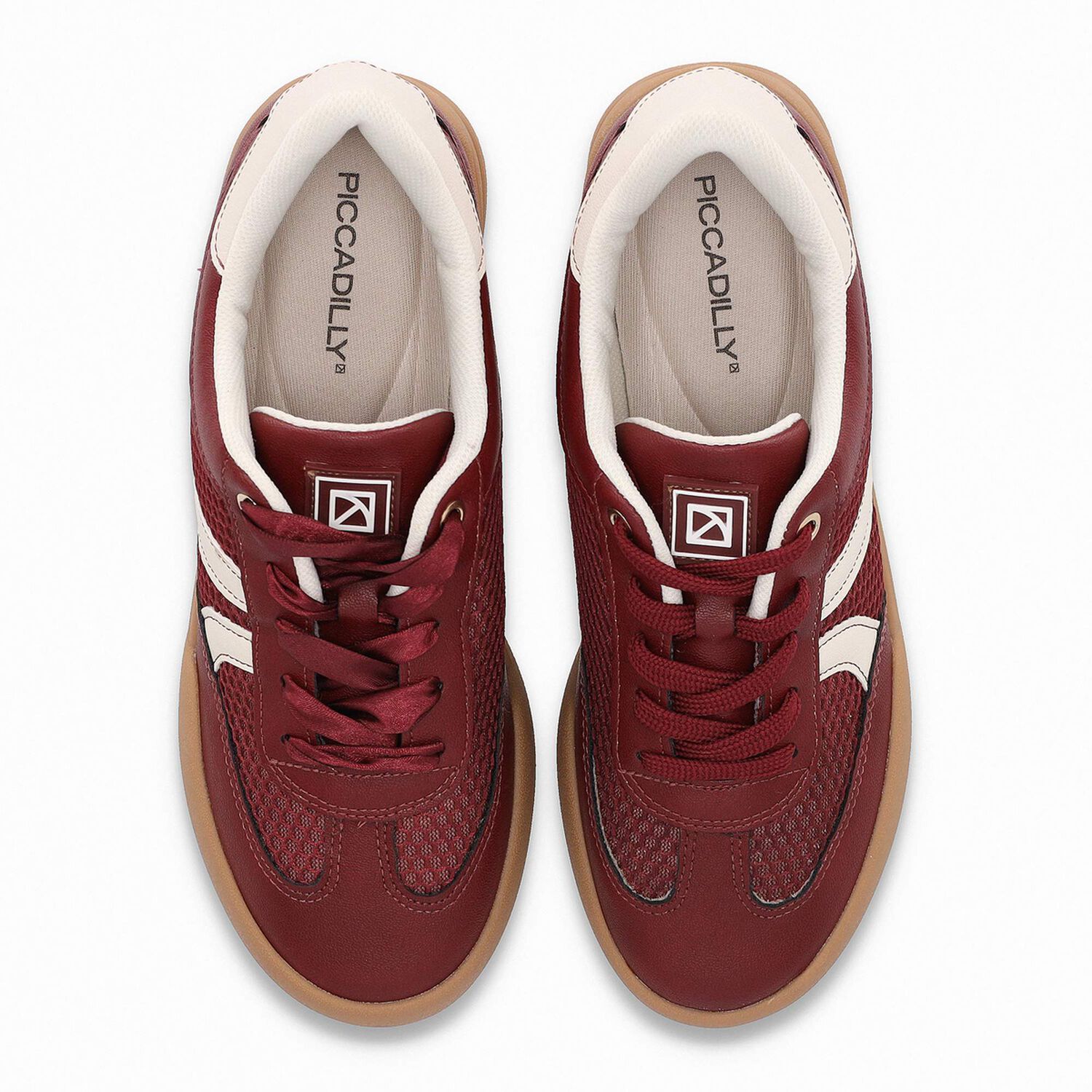 Zapatilla Mujer Burdeo Caroline Piccadilly image number 1.0