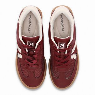 Zapatilla Mujer Burdeo Caroline Piccadilly