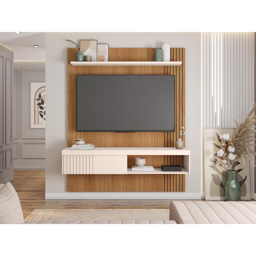 Combo Panel Tv Decocasa Jade / 1 Puerta image number 0.0