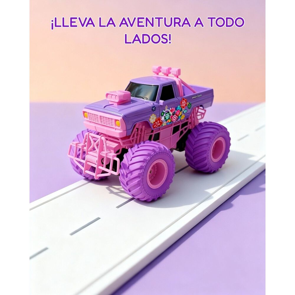 Auto Camioneta Control Remoto Bichota Para Ni&ntilde;as image number 6.0